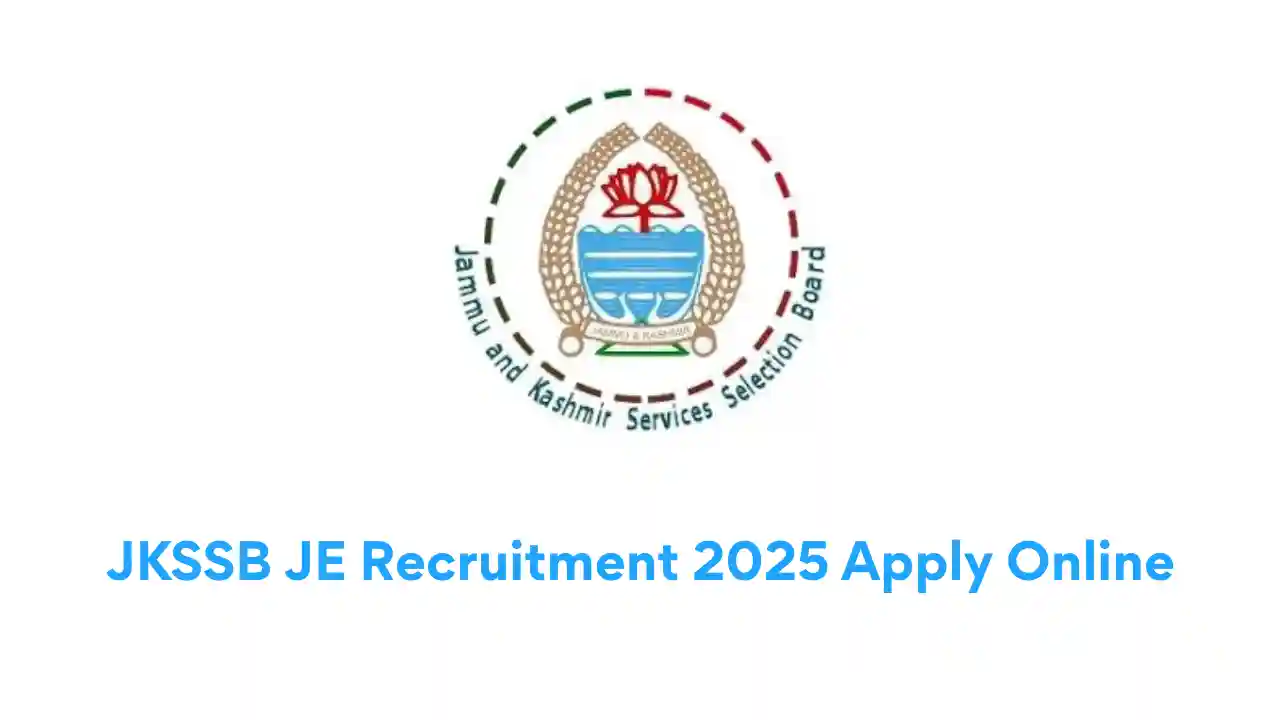 JKSSB JE Recruitment 2025